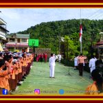 SMAS Candimas Pancasari Melaksanakan Upacara Bendera dalam Peringatan Hari Sumpah Pemuda Ke-94